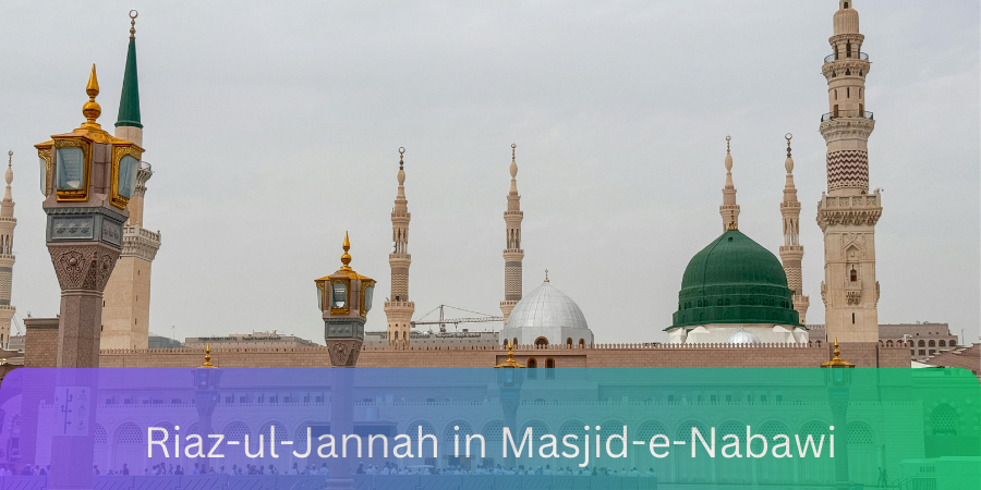 Riaz-ul-Jannah, Riaz-ul-Jannah in Masjid-e-Nabawi