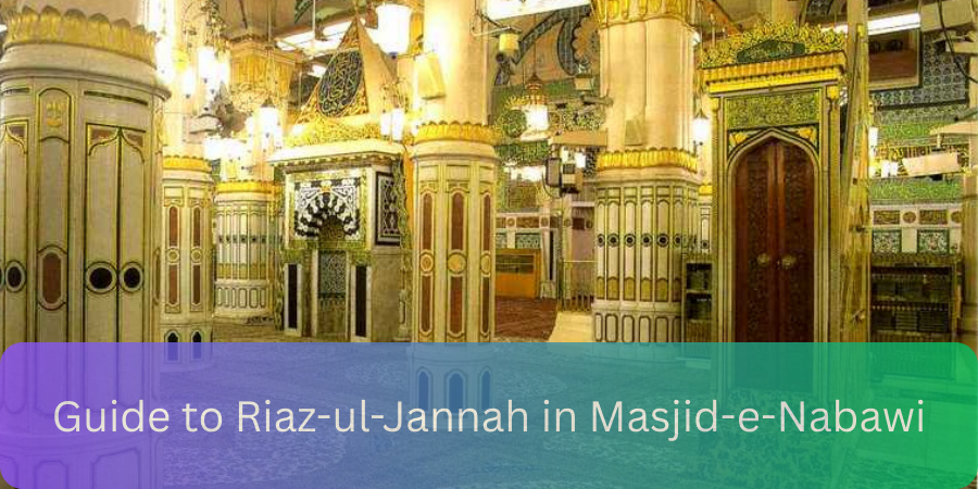 Riaz-ul-Jannah, Riaz-ul-Jannah in Masjid-e-Nabawi