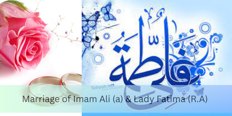 Marriage of Imam Ali,Lady Fatima (r.a.)